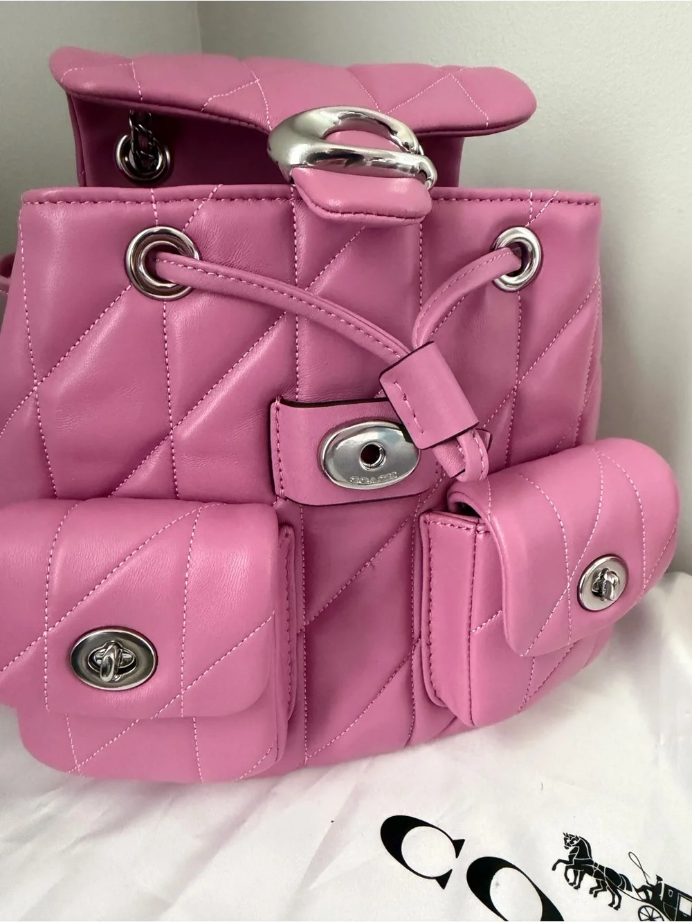 Coach tabby backpack